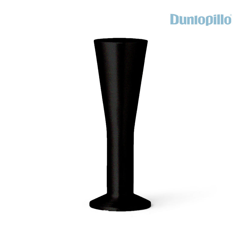 Dunlopillo Cocktail Stålben i Sort 12, 18 cm