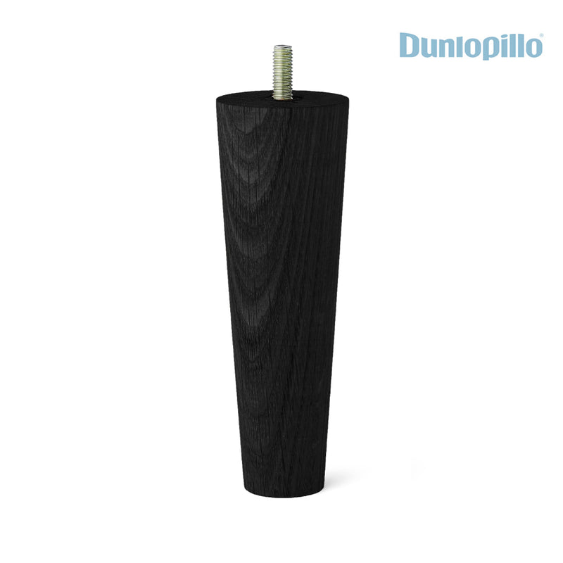 Dunlopillo Conus Ben i Eg Sort 14, 19 cm