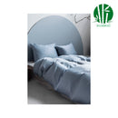 ( 2 Sæt ) Bambus - Grå Sengelinned 140x200