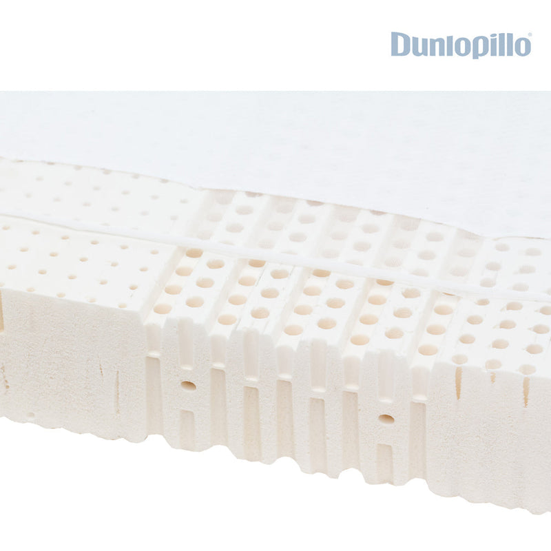 Dunlopillo Pure Elevationsseng m/ Ben og Gavl 180x200