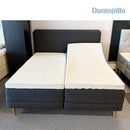 Dunlopillo Pure Box Elevationsseng m/ Gavl og Ben 180x200