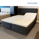 Dunlopillo Pure Box Elevationsseng m/ Gavl og Ben 180x200
