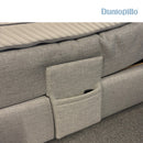 Dunlopillo Pure Elevationsseng m/ Gavl og Ben 180x200