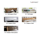 Easy Sleep Sengeramme i Eg 180x200