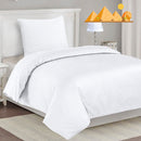 ( 2 Sæt ) Egyptisk Bomuld - Hvid Sengelinned 140x220