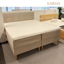 Karma Classic Opbevaringsseng m/ Gavl og Ben 180x200