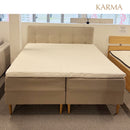 Karma Classic Opbevaringsseng m/ Gavl og Ben 180x200