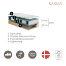 Karma Lux Opbevaring Kontinental 180x200