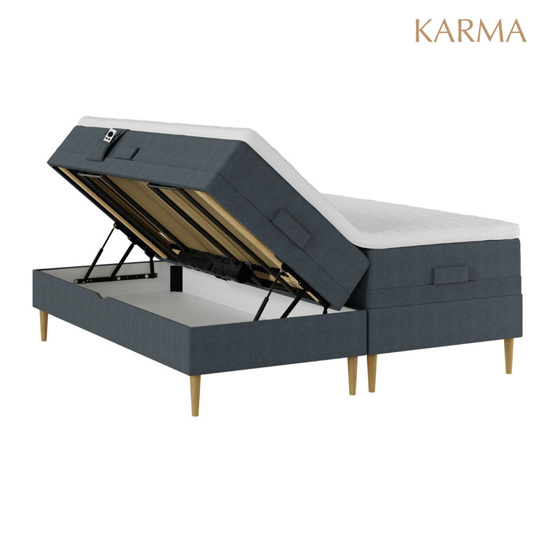 Karma Lux Elevationsseng m/ Opbevaring 180x200