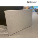 Livingbed Lux Plain Hovedgavl B. 160 / Lysegrå