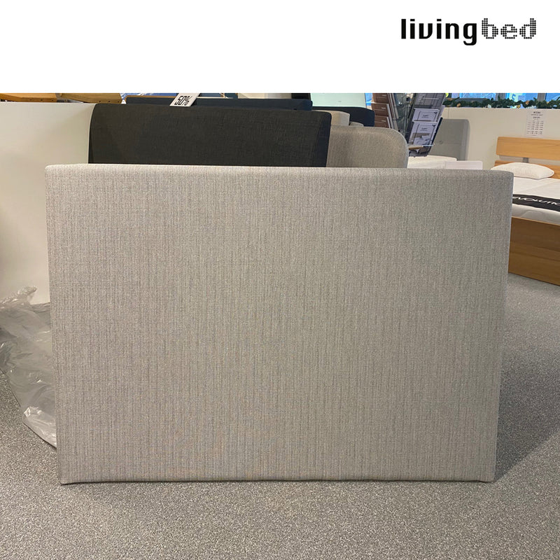 Livingbed Lux Plain Hovedgavl B. 160 / Lysegrå