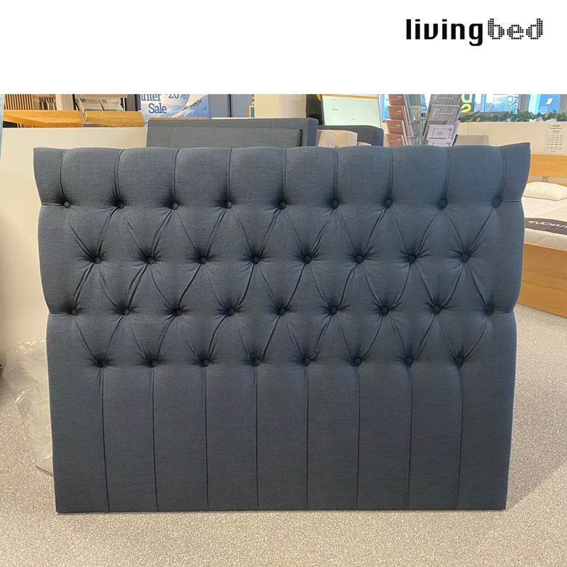 Livingbed Chesterfield Hovedgavl B. 180 / Blå