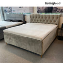 Livingbed Lux Full Cover Kontinental m/ Gavl og Ben 180x200