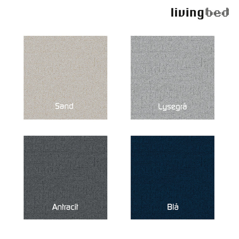 Livingbed Lux Full Cover Kontinental m/ Sokkel 210x210