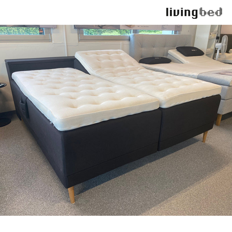 Livingbed Lux DF Box Elevationsseng m/ Ben 180x200