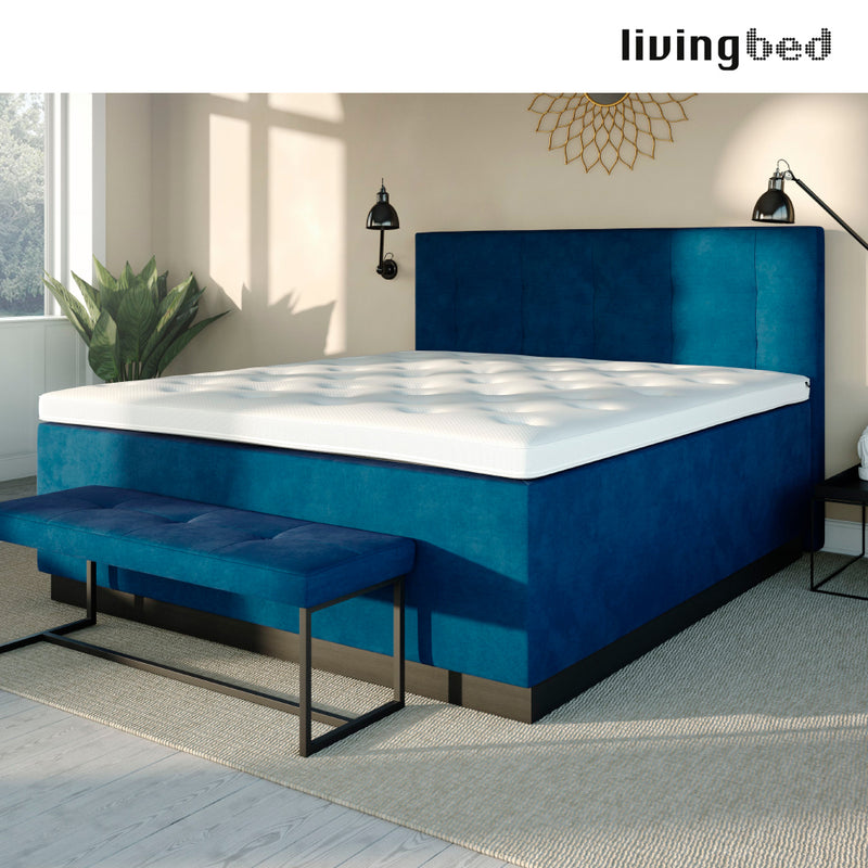Livingbed Lux Full Cover Kontinental m/ Sokkel 180x200