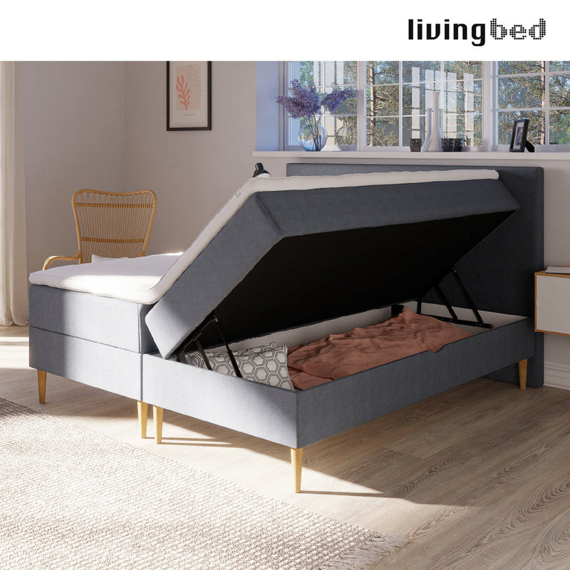 Livingbed Lux Opbevaring Kontinental 160x200