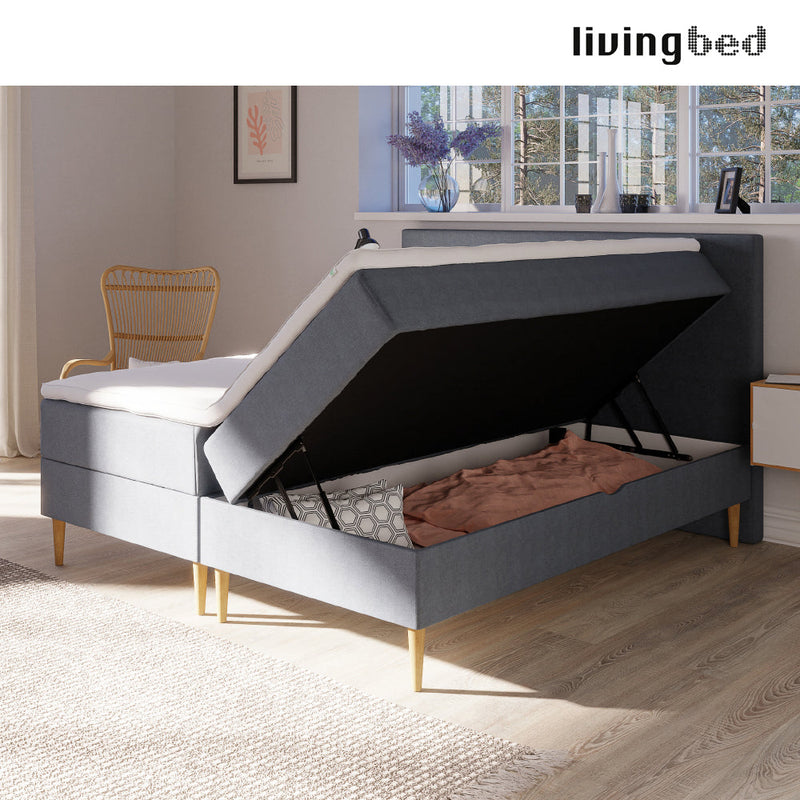 Livingbed Lux Opbevaring Kontinental 90x210