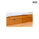 Messina Olie Skuffeseng m/ Madras og Bund 180x200