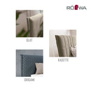 Röwa Emaho 25 Oak SC Sengeramme m/ Polstergavl