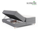 Supreme Bamboo Natur Opbevaringsseng 120x200