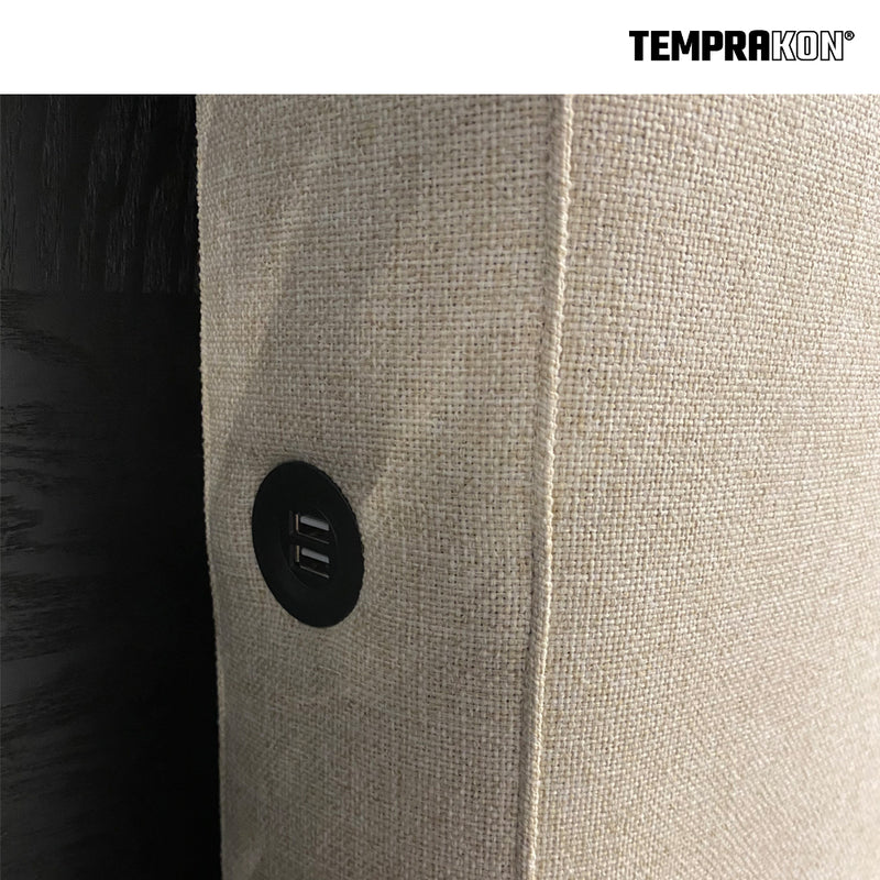 Temprakon Zone Boxmadras m/ Gavl og Ben 180x200