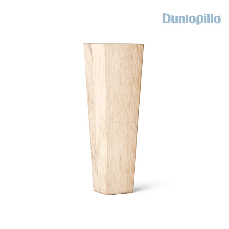 Dunlopillo 4-Kantet Konisk Ben i Eg Sæbe 12, 20 cm