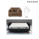 Hovden BED-inside 75 Sovesofa
