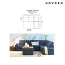 Hovden BED-inside 160 L-opsæt Sovesofa