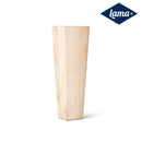 Lama 4-Kantet Konisk Ben i Eg Ubh. 12, 20 cm