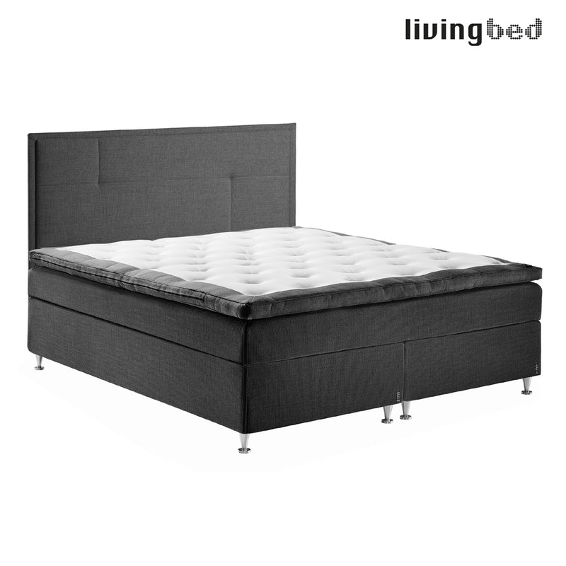 Livingbed Asymmetric Hovedgavl B. 180 / Blå