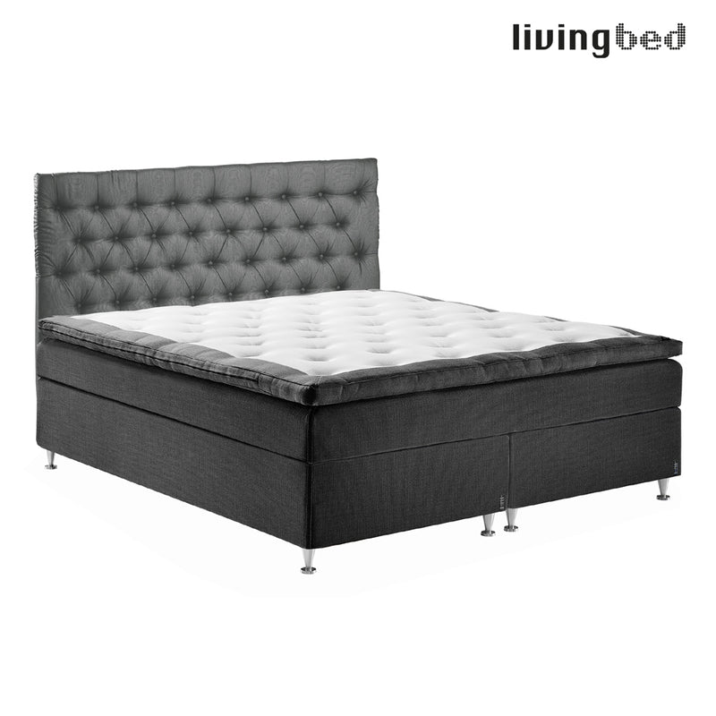 Livingbed Chesterfield Hovedgavl B. 180 / Blå