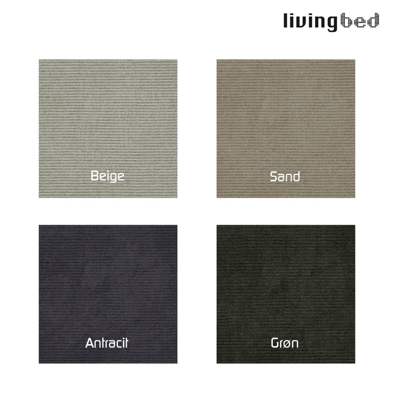 Livingbed Lux Kontinental m/ Sokkel 180x200