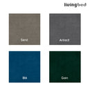 Livingbed Lux Springmadras - Velour stof