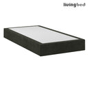 Livingbed Lux Springmadras - Fløjl stof