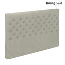 Livingbed Lux - Fløjl Chesterfield Hovedgavl