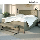 Livingbed Lux - Fløjl Chesterfield Hovedgavl
