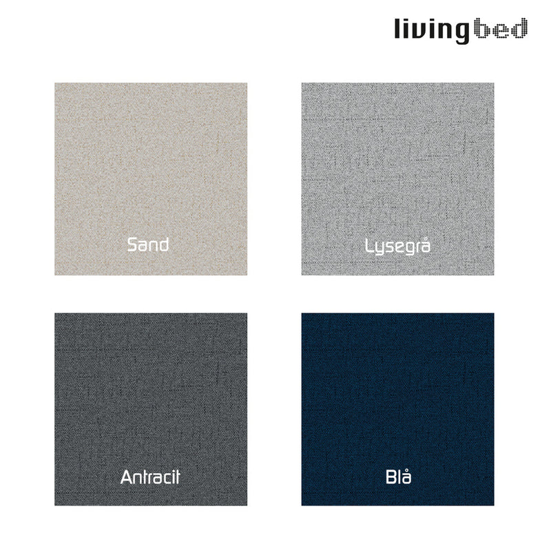 Livingbed Lux Full Cover Kontinental m/ Sokkel 180x200