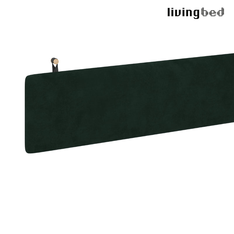 Livingbed Lux - Velour Wall strop Hovedgavl
