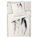 ( 2 Sæt ) Yes - Hvid m/ Fjer Sengelinned 140x200