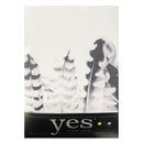 ( 2 Sæt ) Yes - Hvid m/ Fjer Sengelinned 140x200